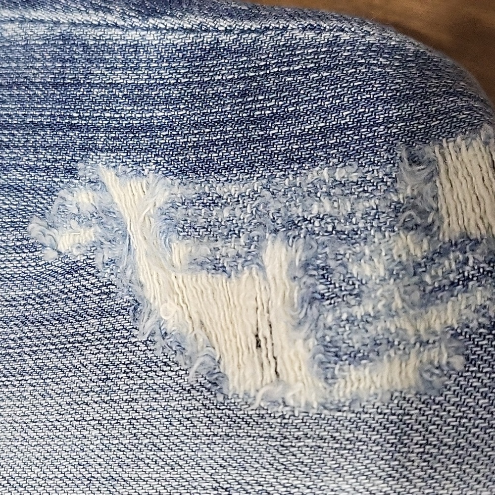 bebe Light Blue Boot Cut Jeans - Picture 5 of 7